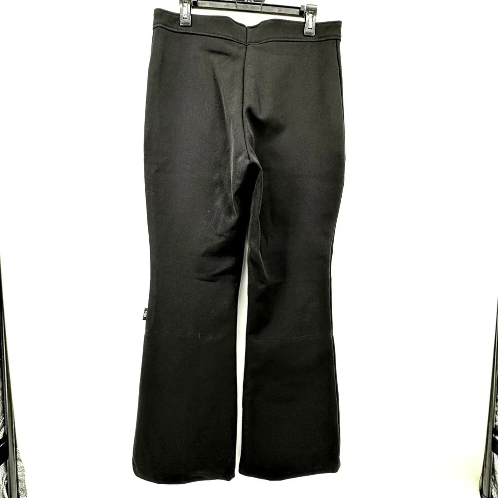 ROFFE Stirrup Ski Pants High Waist Flare Leg Womens‎ 14-LONG Wool Blend Fleece